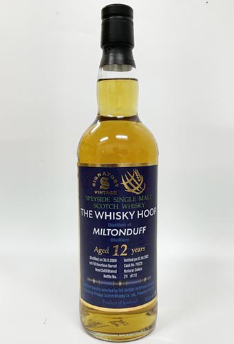 MILTONDUFF 2009 #701931 - THE WHISKY HOOP（ザ・ウイスキー・フープ）