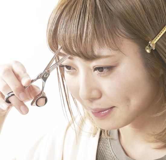 セルフカットにおすすめ【ミニカット&ミニすきはさみ】SG-310SET | 家庭用美容はさみのシゲル
