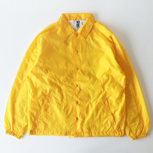 10匣 TENBOX テンボックス J TENBOX COACH JACKET YELLOW- EQUIPMENT エキップメント 通販 WEB  STORE