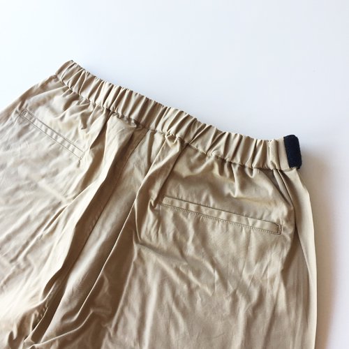 Graphpaper グラフペーパー Stevensons Wide Cook Shorts BEIGE