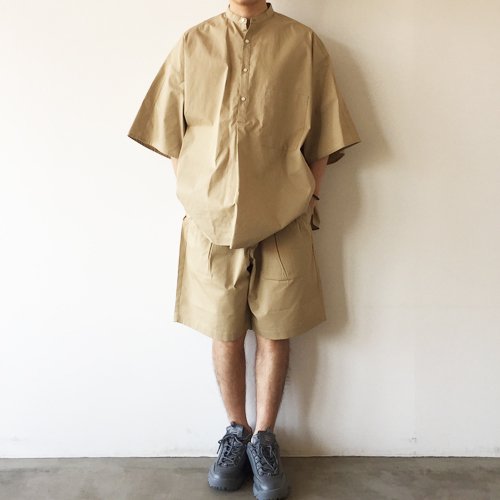 Graphpaper グラフペーパー Stevensons Wide Cook Shorts BEIGE