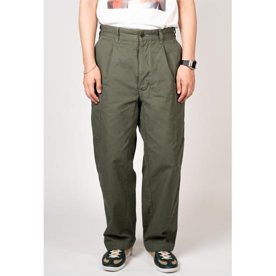 Transport Trousers - 運パン - OLIVE ハズム DAN