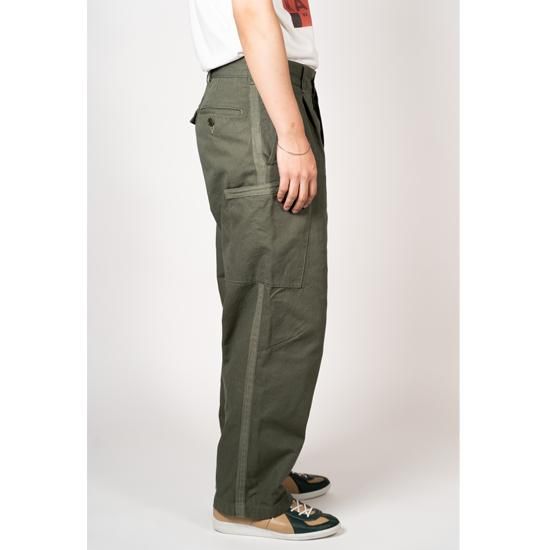 DAN ダン Transport Trousers 運パン OLIVE,BLACK- EQUIPMENT エキップメント 通販 WEB STORE