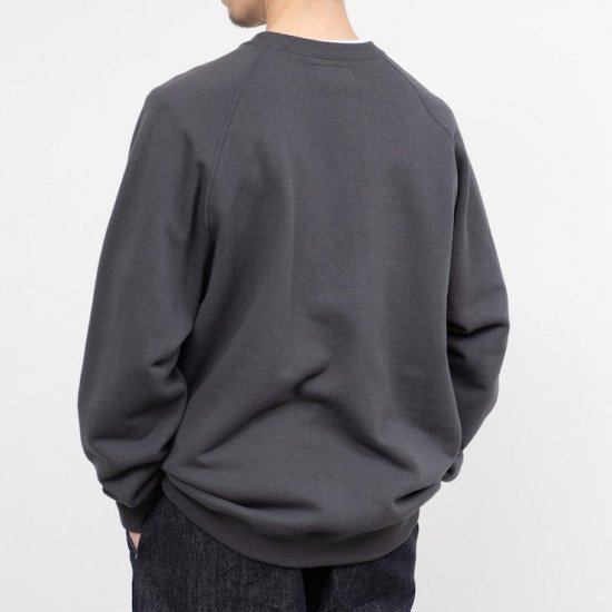 Graphpaper グラフペーパー LOOPWHEELER for Graphpaper Raglan Sweat- EQUIPMENT  エキップメント 通販 WEB STORE