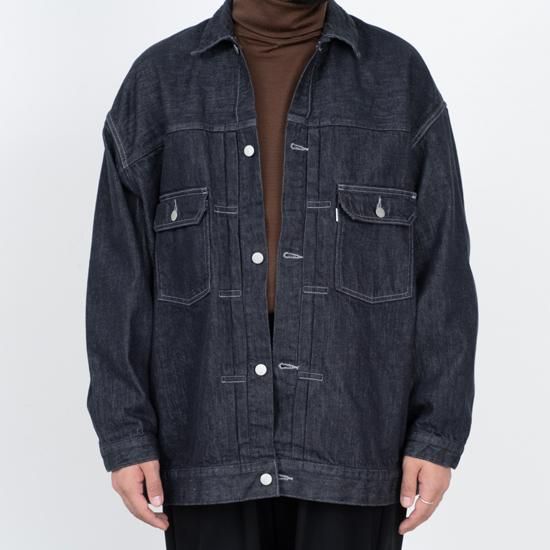 Graphpaper グラフペーパー Colorfast Denim Blouson INDIGO