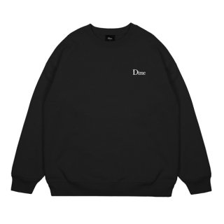 <img class='new_mark_img1' src='https://img.shop-pro.jp/img/new/icons1.gif' style='border:none;display:inline;margin:0px;padding:0px;width:auto;' />Dime<br>CLASSIC SMALL LOGO CREWNECK<br>BLACK