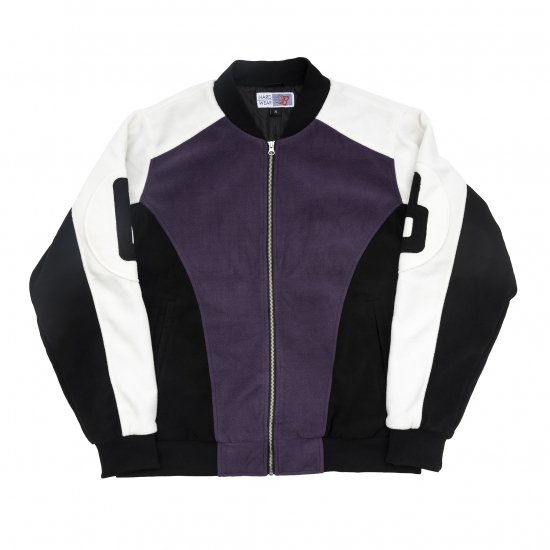 Bronze 56k B Ball Fleece Jacket Purple Equipment エキップメント 通販 Web Store