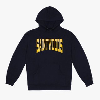 <img class='new_mark_img1' src='https://img.shop-pro.jp/img/new/icons1.gif' style='border:none;display:inline;margin:0px;padding:0px;width:auto;' />SAINTWOODS<br>BIG MOUNTAIN LOGO HOODIE<br>NAVY BLUE