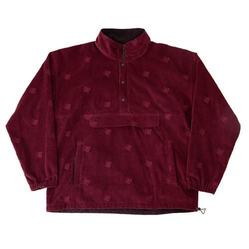 Bronze 56K ALLOVER EMBROIDERED ANORAK MAROON- EQUIPMENT エキップメント 通販 WEB STORE