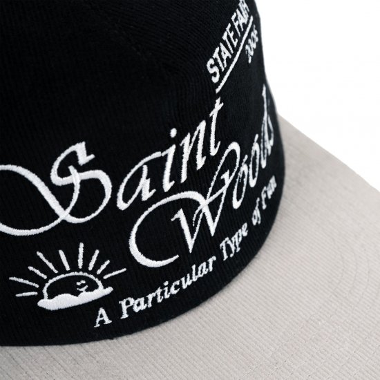 SAINTWOODS Logo Corduroy Hat cap