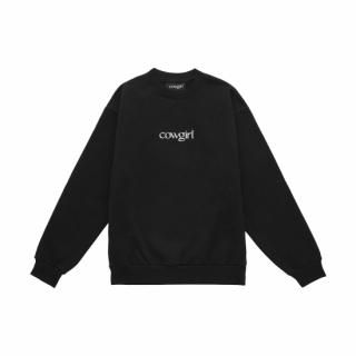 <img class='new_mark_img1' src='https://img.shop-pro.jp/img/new/icons1.gif' style='border:none;display:inline;margin:0px;padding:0px;width:auto;' />COWGIRL<br>COWGIRL CREWNECK SWEATSHIRT<br>BLACK