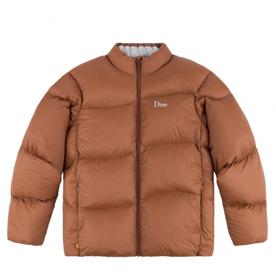 Dime MIDWEIGHT WAVE PUFFER BURNT ORANGE- EQUIPMENT エキップ Dime MIDWEIGHT WAVE PUFFER BURNT ORANGE- EQUIPMENT エキップ