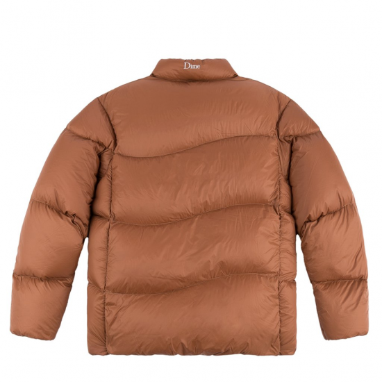 Dime MIDWEIGHT WAVE PUFFER BURNT ORANGE- EQUIPMENT エキップメント 通販 WEB STORE