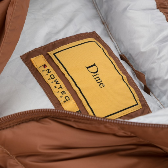 Dime MIDWEIGHT WAVE PUFFER BURNT ORANGE- EQUIPMENT エキップ Dime MIDWEIGHT WAVE PUFFER BURNT ORANGE- EQUIPMENT エキップ