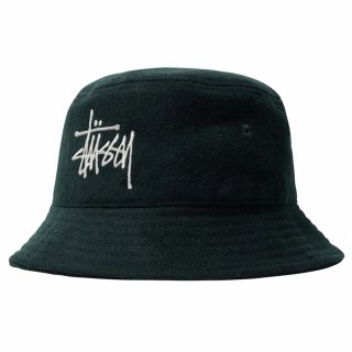 <img class='new_mark_img1' src='https://img.shop-pro.jp/img/new/icons1.gif' style='border:none;display:inline;margin:0px;padding:0px;width:auto;' />STUSSY<br>ステューシー<br>FUZZY WOOL BASIC BUCKET<br>FOREST
