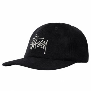 <img class='new_mark_img1' src='https://img.shop-pro.jp/img/new/icons1.gif' style='border:none;display:inline;margin:0px;padding:0px;width:auto;' />STUSSY<br>ステューシー<br>FUZZY WOOL BIG LOGO LOW PRO CAP<br>BLACK
