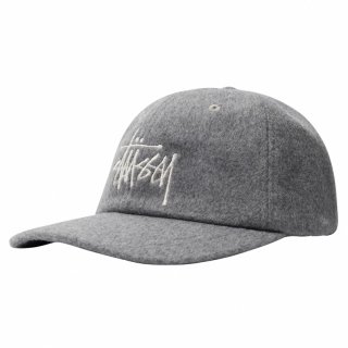 <img class='new_mark_img1' src='https://img.shop-pro.jp/img/new/icons1.gif' style='border:none;display:inline;margin:0px;padding:0px;width:auto;' />STUSSY<br>ステューシー<br>FUZZY WOOL BIG LOGO LOW PRO CAP<br>HEATHER GREY