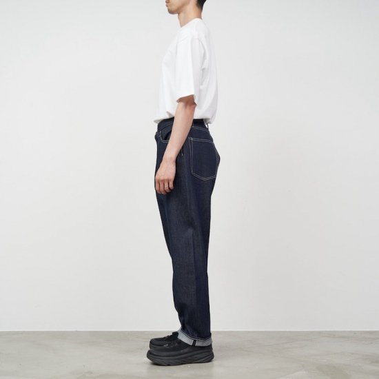 Graphpaper グラフペーパー Selvage Denim Five Pocket Tapered Pants