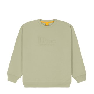 <img class='new_mark_img1' src='https://img.shop-pro.jp/img/new/icons1.gif' style='border:none;display:inline;margin:0px;padding:0px;width:auto;' />Dime<br>CLASSIC EMBOSSED CREWNECK<br>DARK MINT