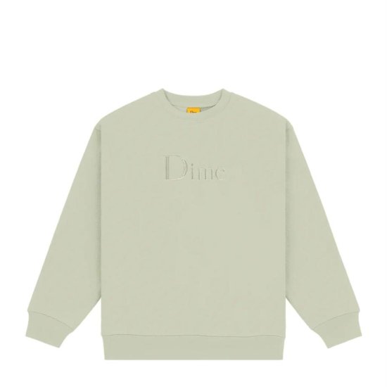 Dime CLASSIC LOGO CREWNECK CLAY- EQUIPMENT エキップメント 通販 WEB STORE