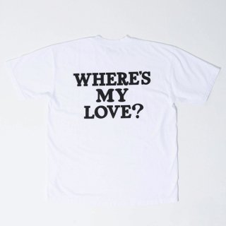 <img class='new_mark_img1' src='https://img.shop-pro.jp/img/new/icons1.gif' style='border:none;display:inline;margin:0px;padding:0px;width:auto;' />NICK GEAR<br>WHERE'S MY LOVE?<br>BackPrint T-shirt<br>WHITE