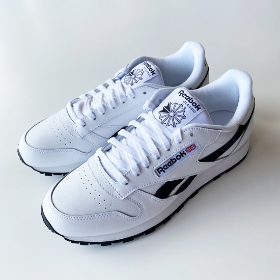 REEBOK CLUB CL LEATHER WHITE×BLACK- EQUIPMENT エキップメント 通販