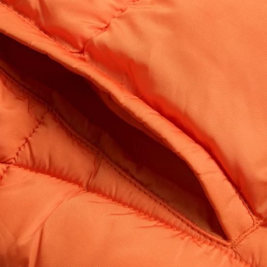 Dime MIDWEIGHT WAVE PUFFER JACKET BRIGHT ORANGE- EQUIPMENT