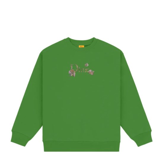 Dime CLASSIC LEAFY CREWNECK GREEN- EQUIPMENT エキップメント 通販 WEB STORE