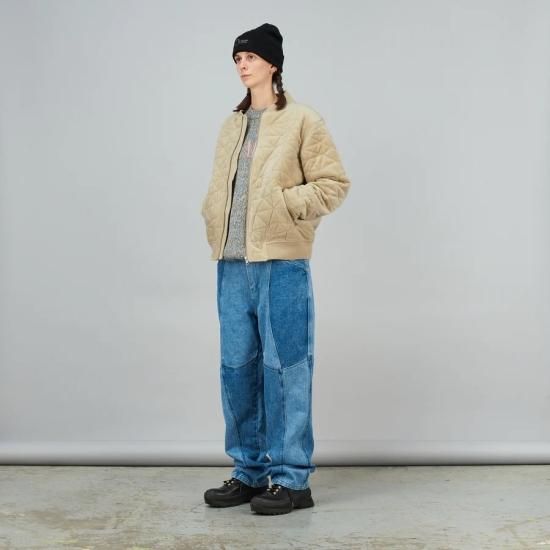 Dime BLOCKED RELAXED DENIM PANTS BLUE WASHED- EQUIPMENT