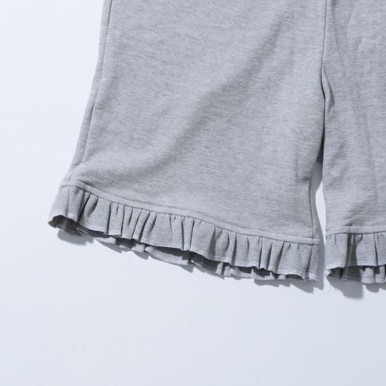 JILTU frill sweat short pants gray サイズ1 JILTU frill sweat short pants gray サイズ1
