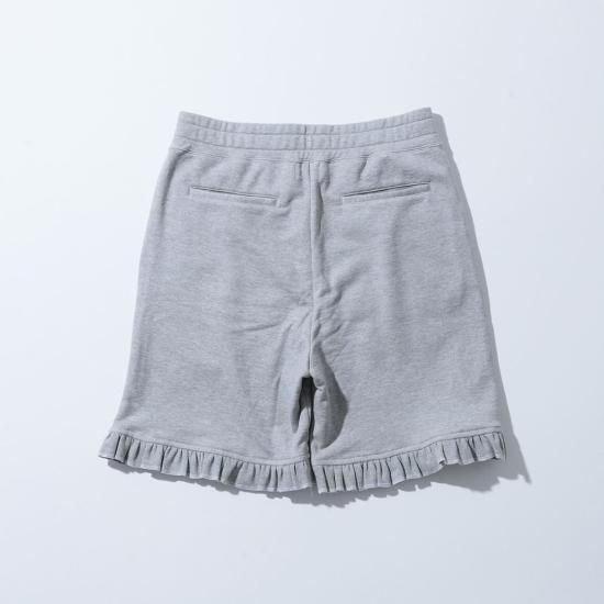 NICK GEAR SWEAT FRILL SHORTS GRAY- EQUIPMENT エキップメント