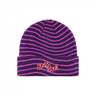 <img class='new_mark_img1' src='https://img.shop-pro.jp/img/new/icons1.gif' style='border:none;display:inline;margin:0px;padding:0px;width:auto;' />Dime<br>COLLEGE WAVE CUFF BEANIE<br>PURPLE