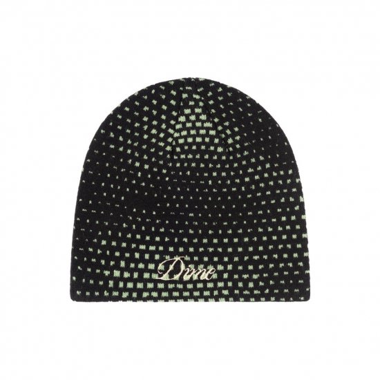 Dime PIXEL SKULLY BEANIE BLACK- EQUIPMENT エキップメント 通販 WEB STORE