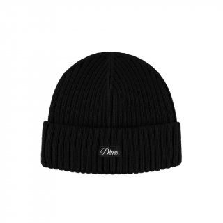 <img class='new_mark_img1' src='https://img.shop-pro.jp/img/new/icons1.gif' style='border:none;display:inline;margin:0px;padding:0px;width:auto;' />Dime<br>CURSIVE FOLD BEANIE<br>BLACK