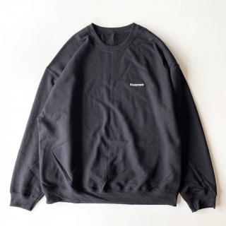 <img class='new_mark_img1' src='https://img.shop-pro.jp/img/new/icons1.gif' style='border:none;display:inline;margin:0px;padding:0px;width:auto;' />EQUIPMENT<br>EMBROIDERY EQT OG SWEAT<br>BLACK