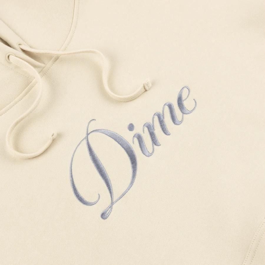 Dime CURSIVE LOGO HOODIE FOG- EQUIPMENT エキップメント 通販