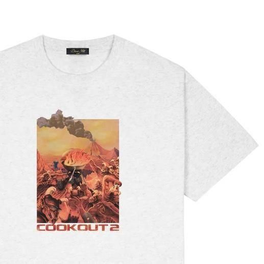 Dime COOK OUT 2 T-SHIRT ASH- EQUIPMENT エキップメント 通販