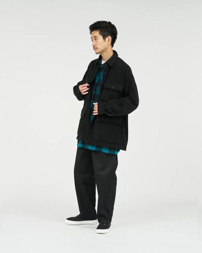 Fresh Service フレッシュサービス MIRCO FLEECE COVERALL- EQUIPMENT