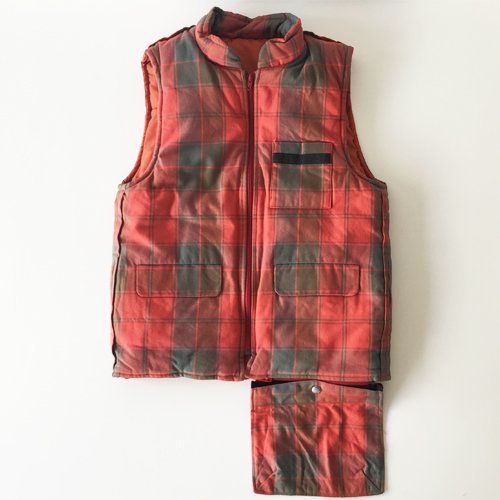 PEEL＆LIFT ピールアンドリフト INSIDEOUT WAISTCOAT Robertson Red