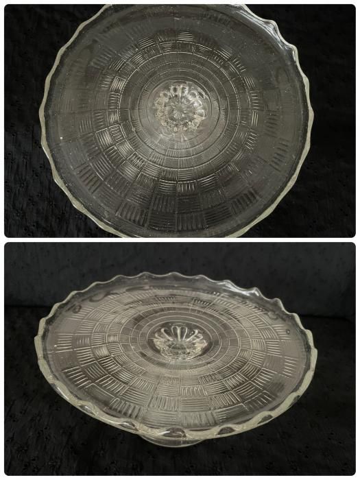 ガラスケーキスタンド - アンティークと薔薇雑貨のお店CountryHouseK