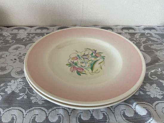 スージークーパー・ピンクドレスデン ディナープレートA
