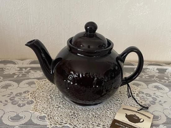 Cauldon（コールドン）Brown Bettyティーポット 2Cup(ロゴ有り