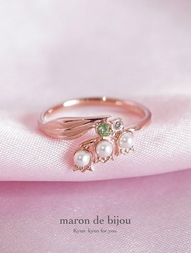 かすみ草リング - maron de bijou（マロンドビジュー）公式通販サイト