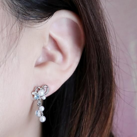 【Princess Polly】ロザベラ マルチ ピアス バブルマーメイドプリンセスピアス/アクア - maron de bijou