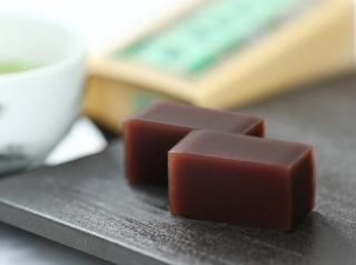 羊羹 上本煉羊羹（中）2本セット （しぐれ・あずき煉）280g×2 橘屋八頭