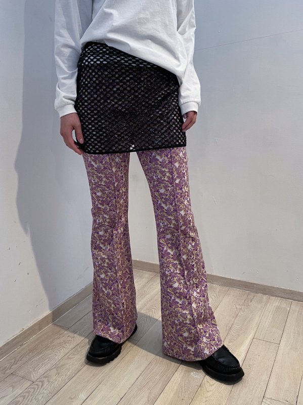 とっておきし新春福袋FUMIE TANAKA 　flower jacquard pants