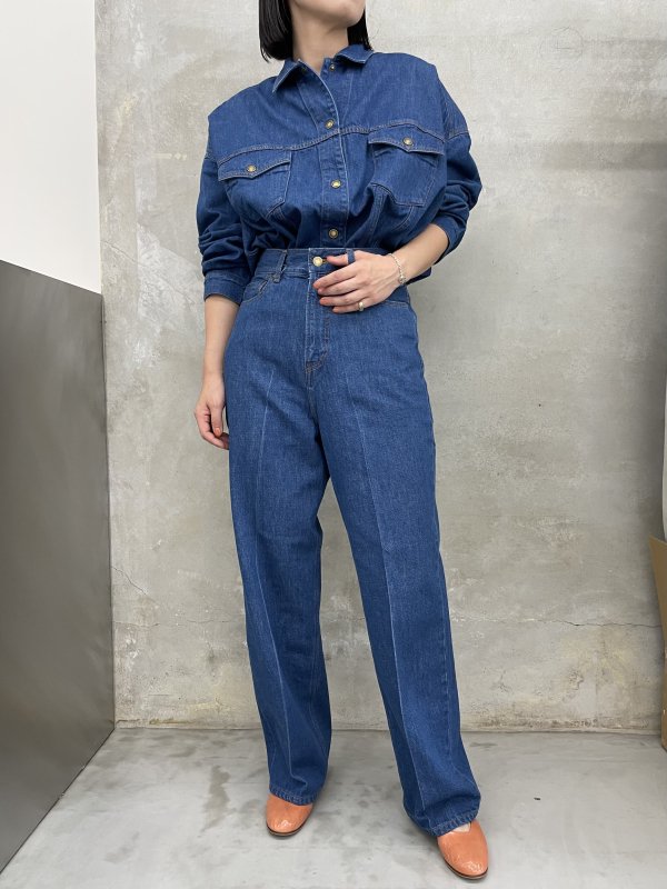 IIROT Jeans Shirt - VONDOT｜レディースセレクトショップ
