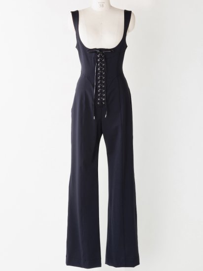 FETICO NYLON JERSEY UNDERBUST JUMPSUIT - VONDOT｜レディースセレクトショップ