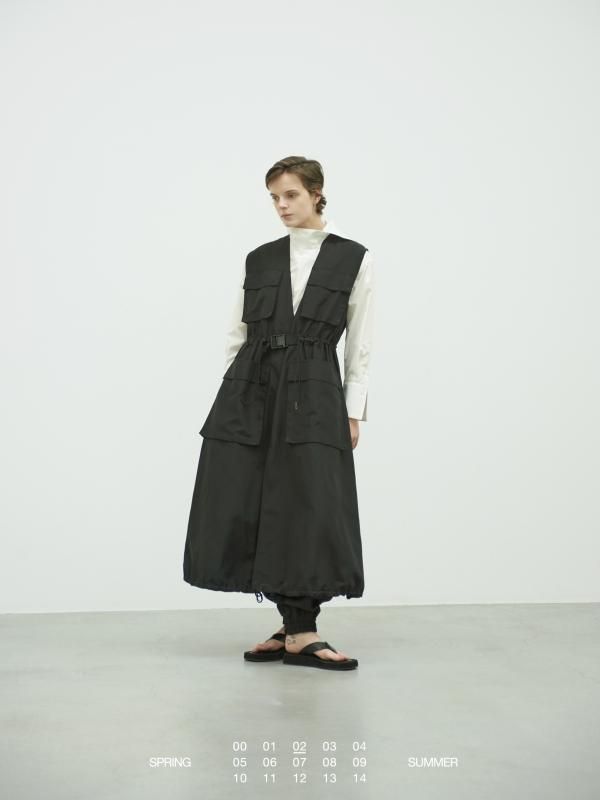 D-VEC W'S DWR PL TUSSAH LONG JACKET - VONDOT｜レディース