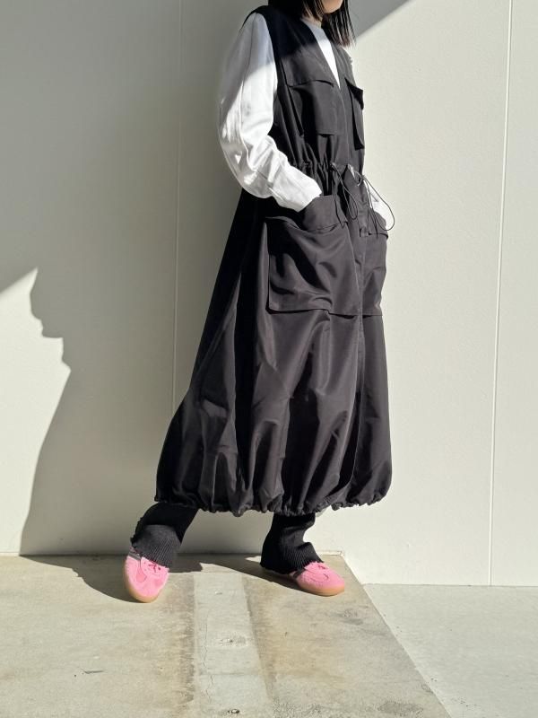 D-VEC W'S DWR PL TUSSAH LONG JACKET - VONDOT｜レディース